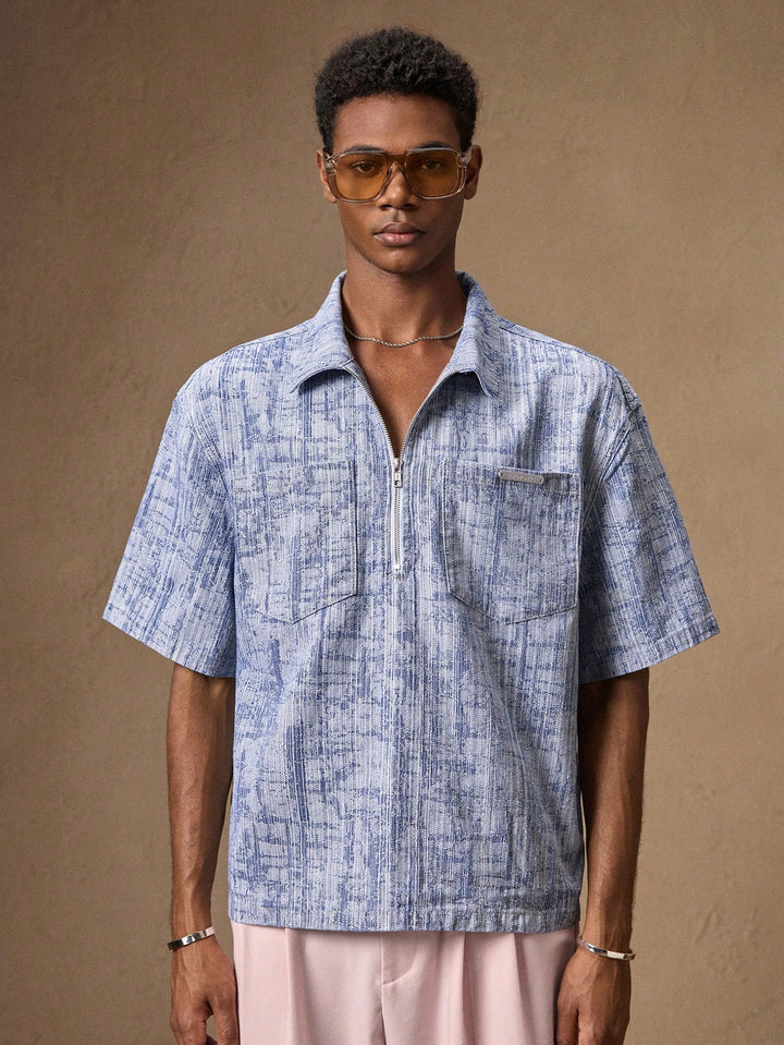 Tricou SHEIN, albastru