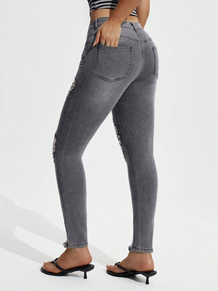 Jeans SHEIN, gri