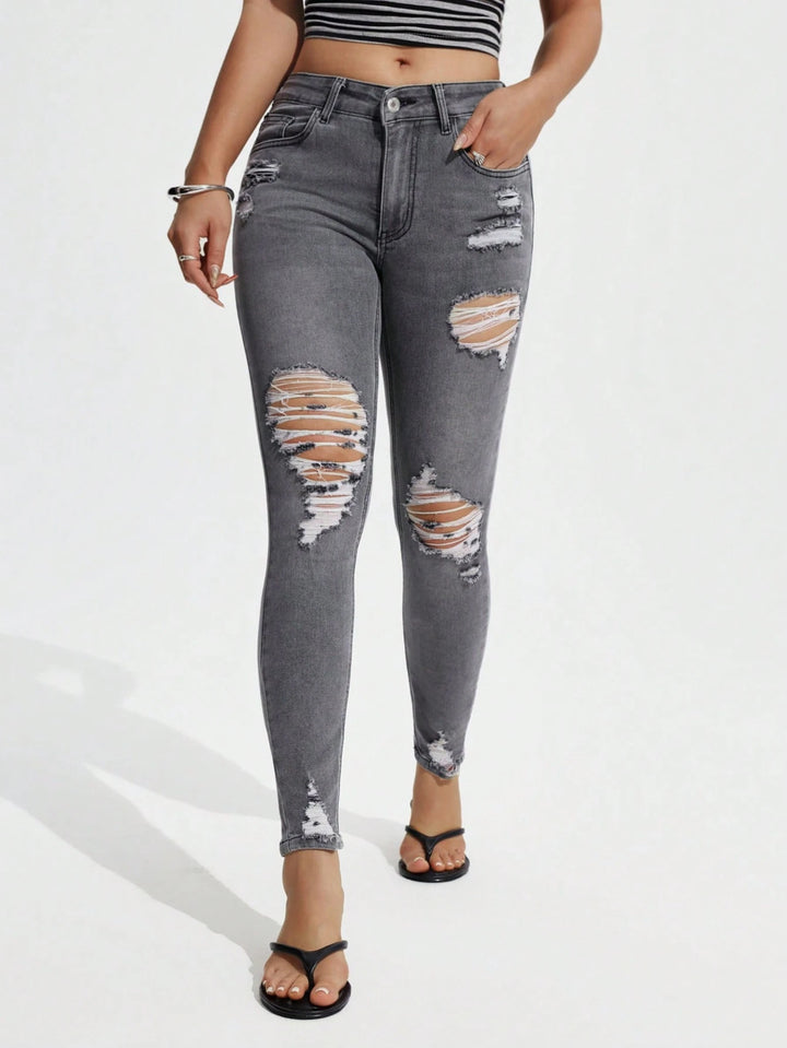Jeans SHEIN, gri