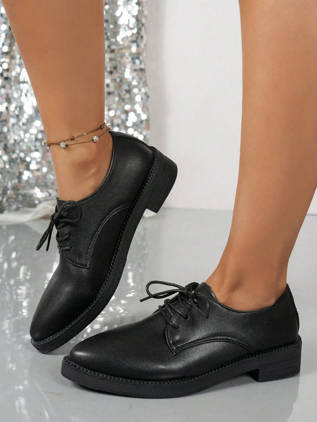 Balerini SHEIN, negru