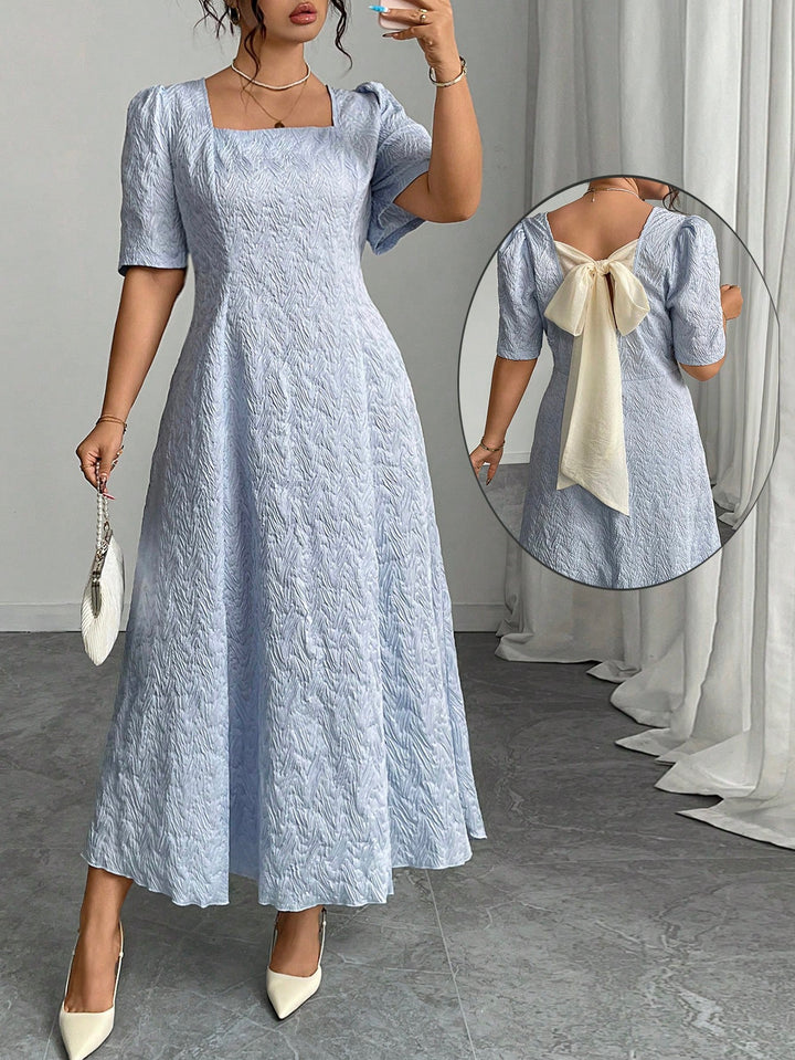 SHEIN maxi ruha, kék