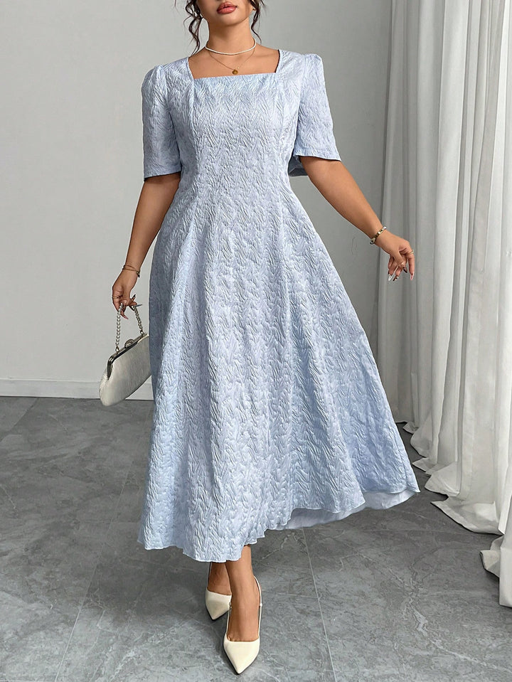 SHEIN maxi ruha, kék
