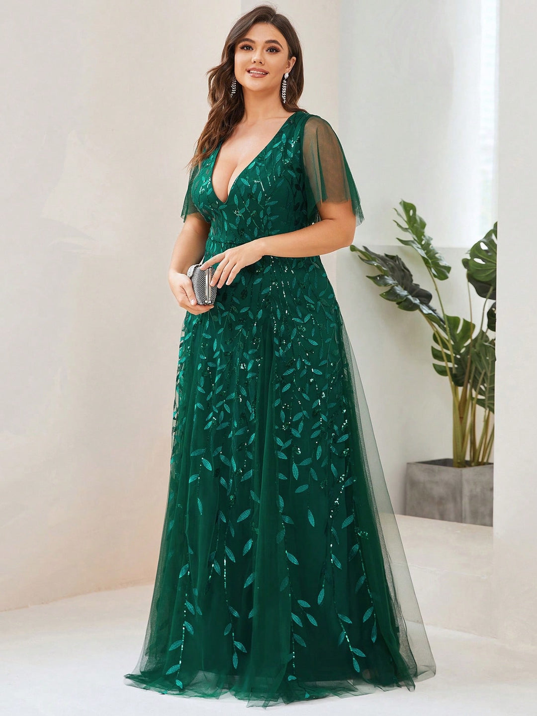 Rochie SHEIN, verde