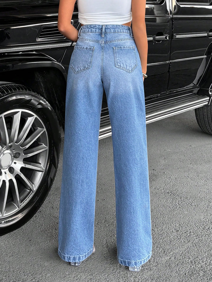 Jeans SHEIN, albastru