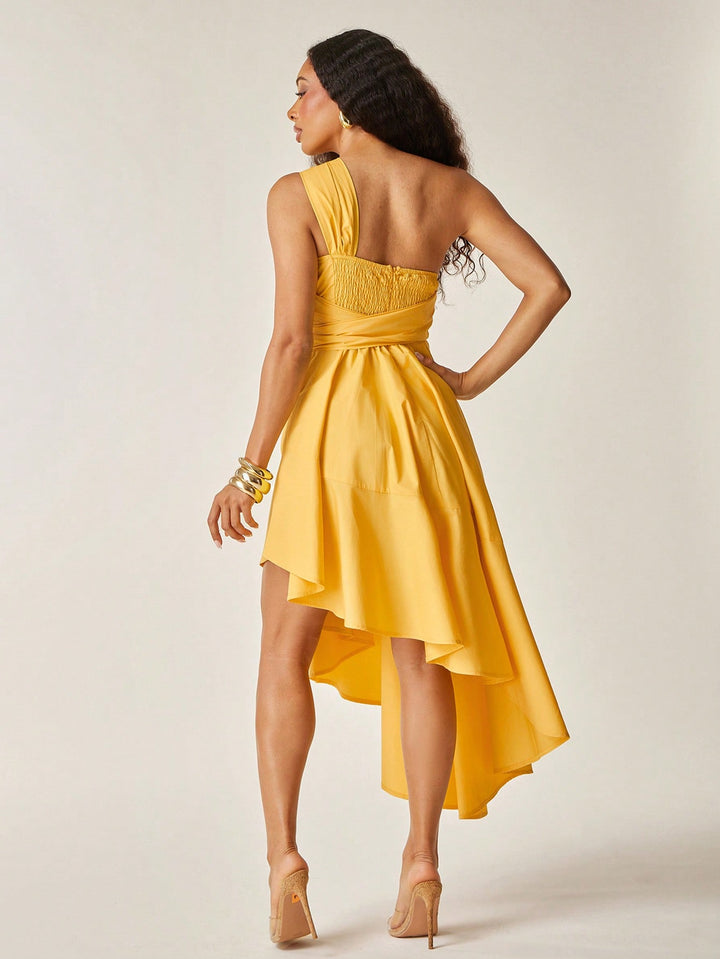 Rochie maxi SHEIN, galben