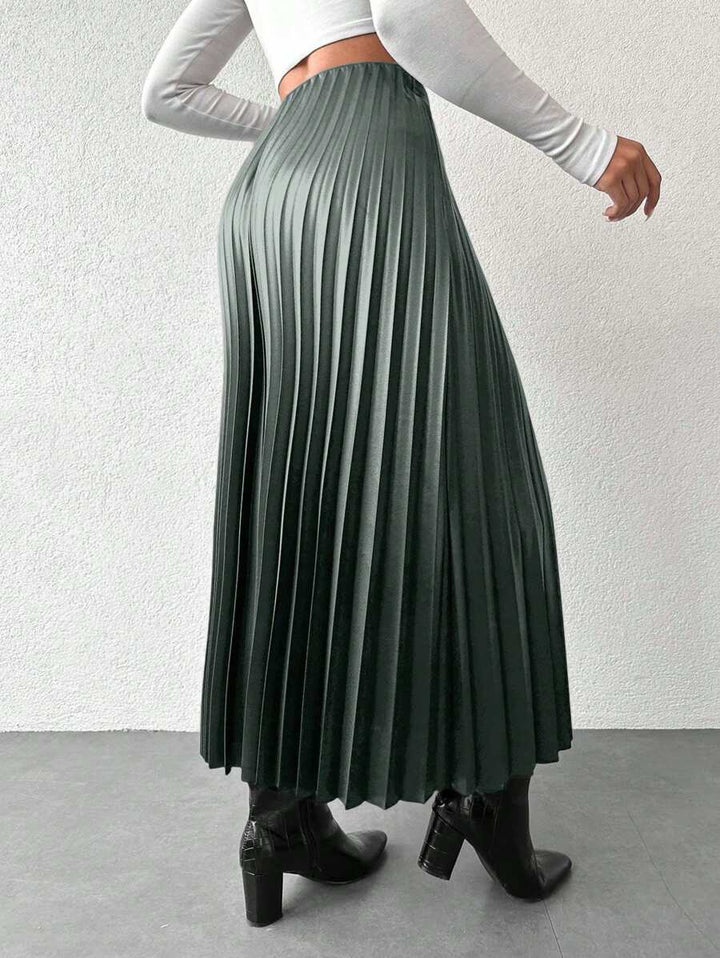 Fustă maxi SHEIN, verde