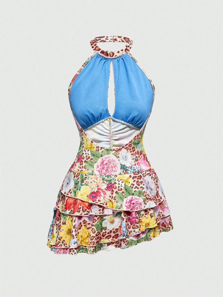 Rochie mini SHEIN, mix culori