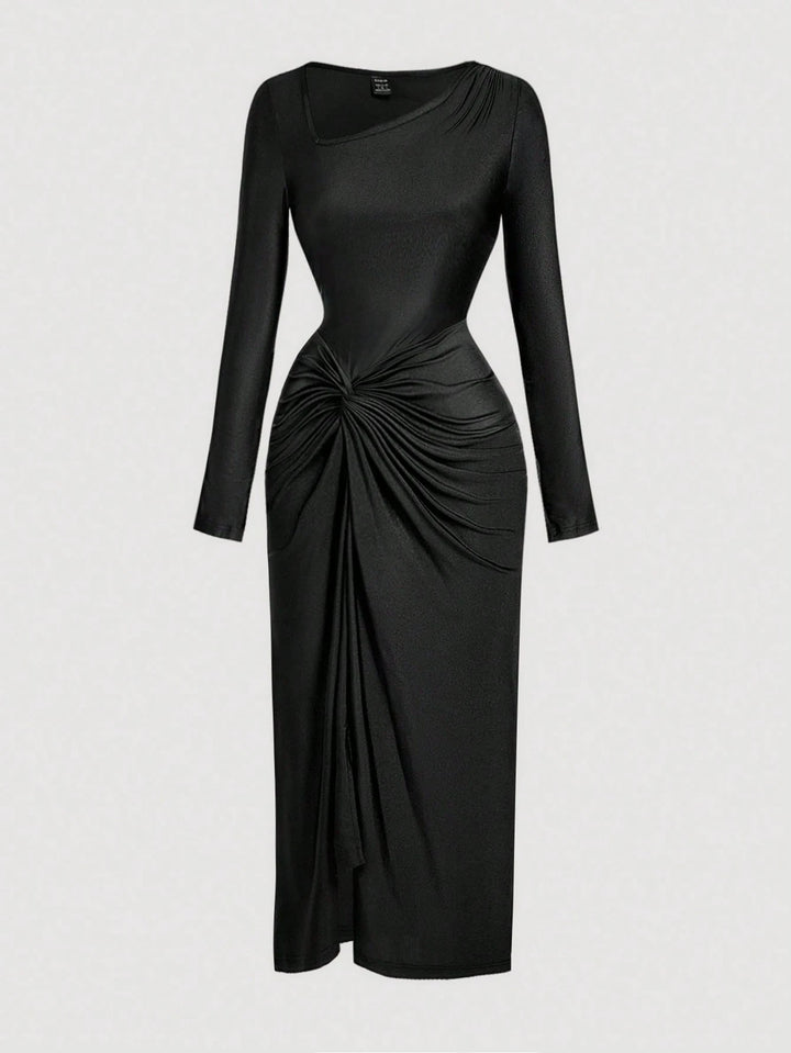 Rochie maxi SHEIN, negru