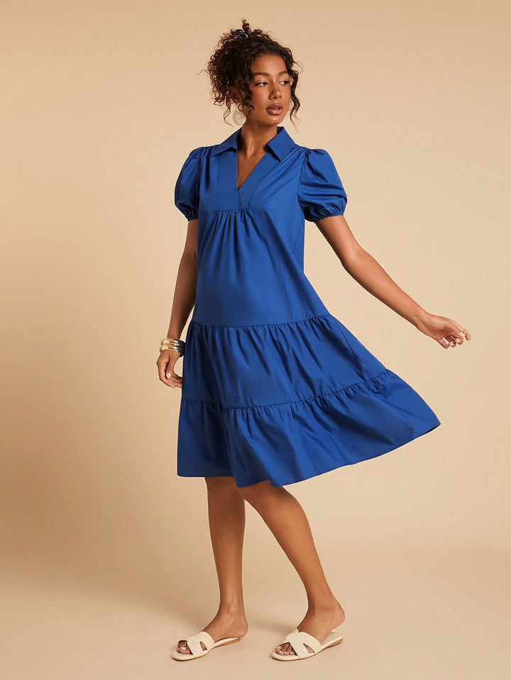 Rochie midi SHEIN, albastru