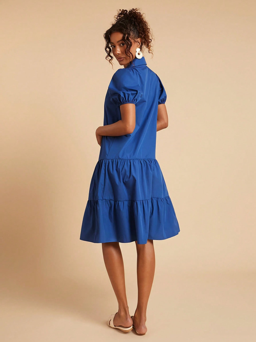 Rochie midi SHEIN, albastru