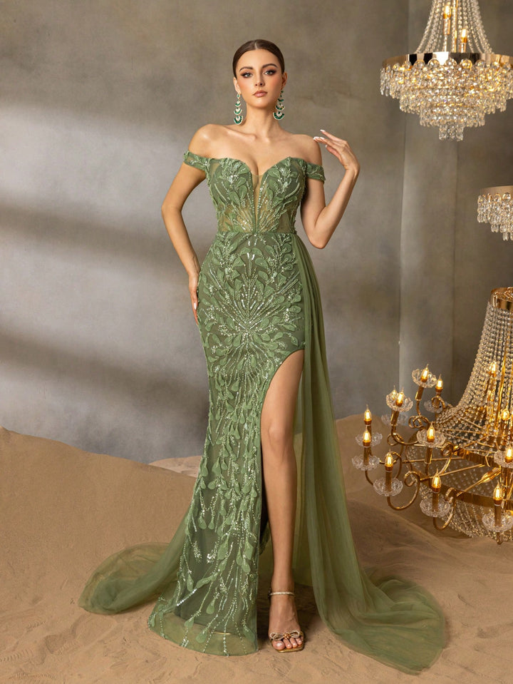 Rochie SHEIN, kaki