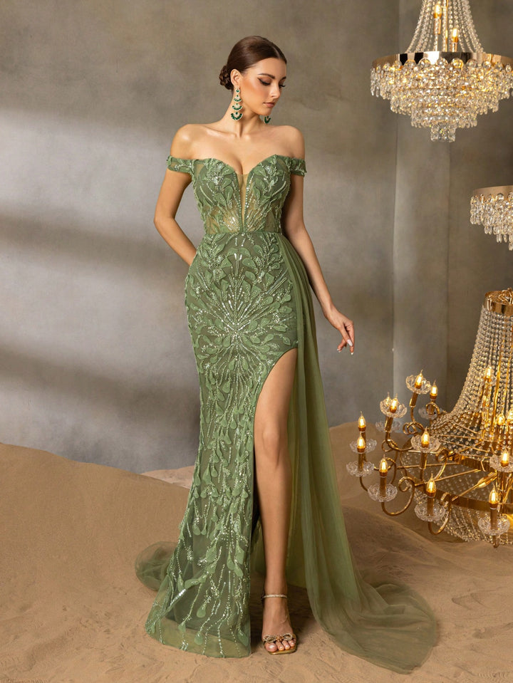 Rochie SHEIN, kaki