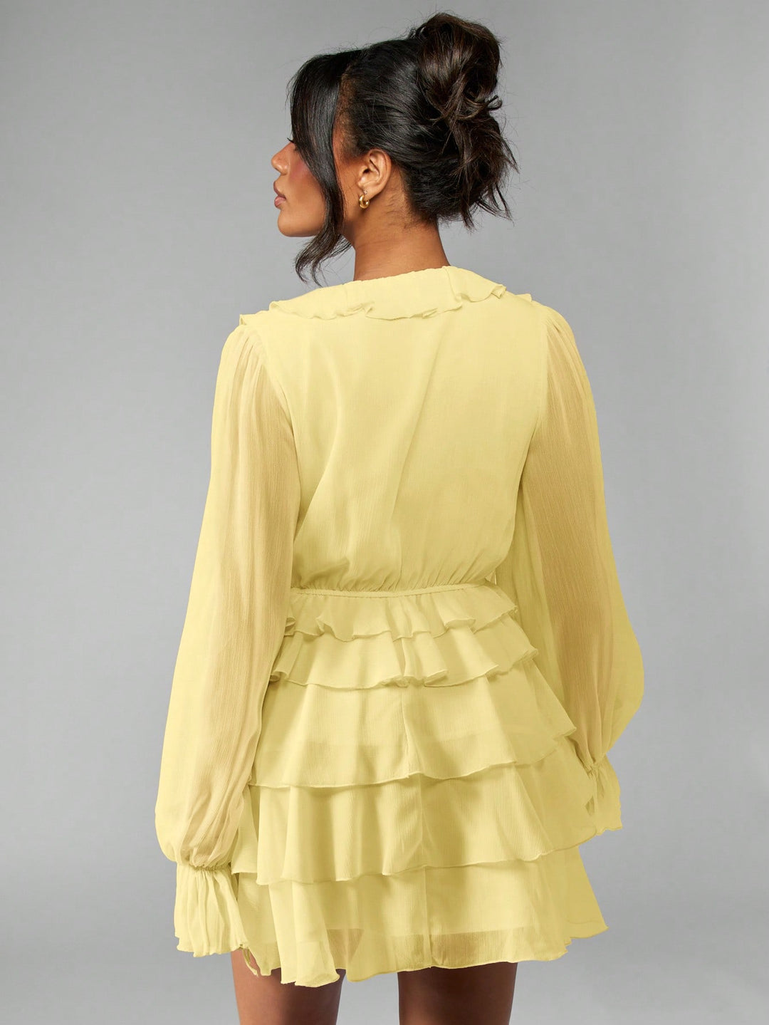 Rochie mini SHEIN, galben