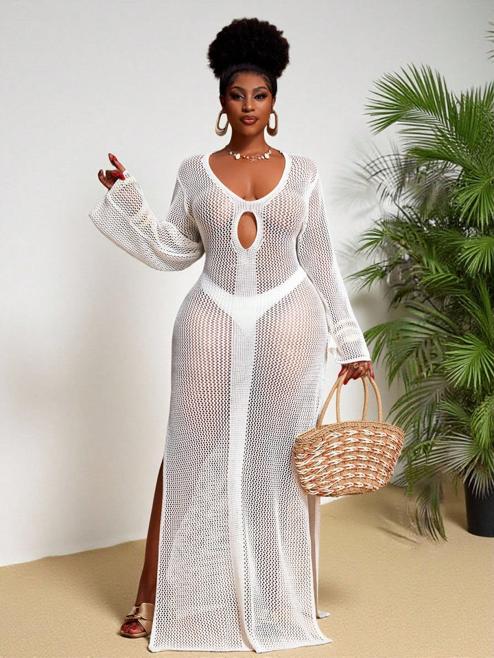 Rochie de plajă SHEIN, gri