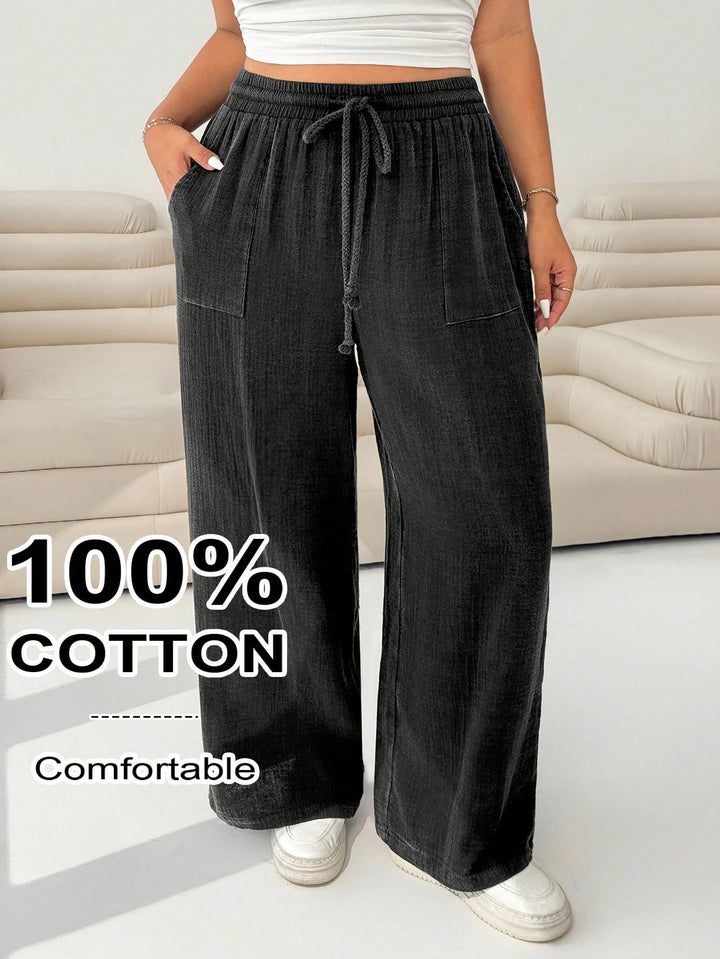 Pantaloni SHEIN, negru