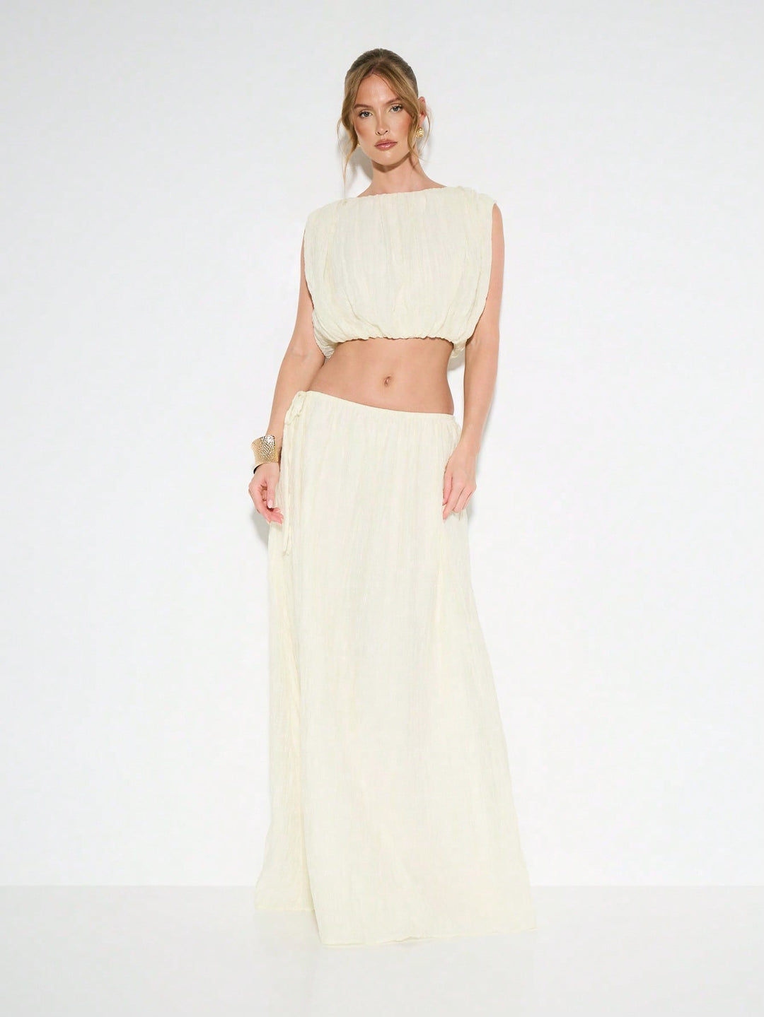 Top SHEIN, crem