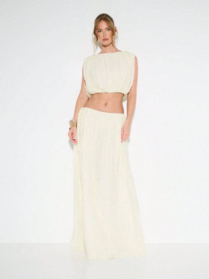 Top SHEIN, crem