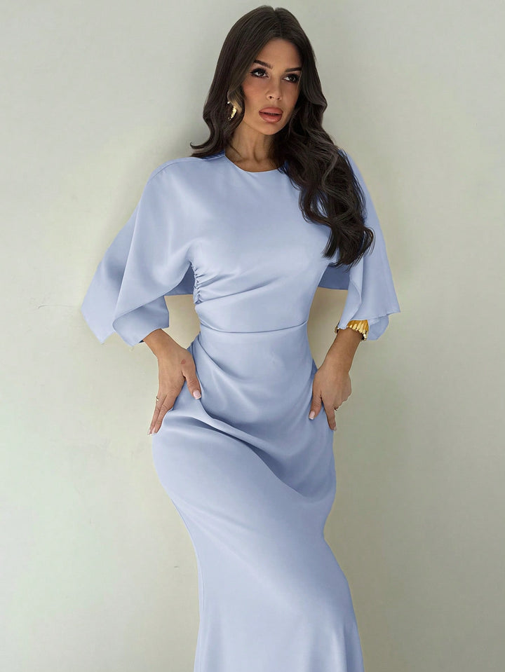 Rochie maxi SHEIN, albastru