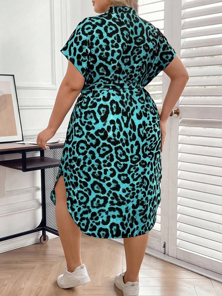 Rochie midi Shein, mix culori