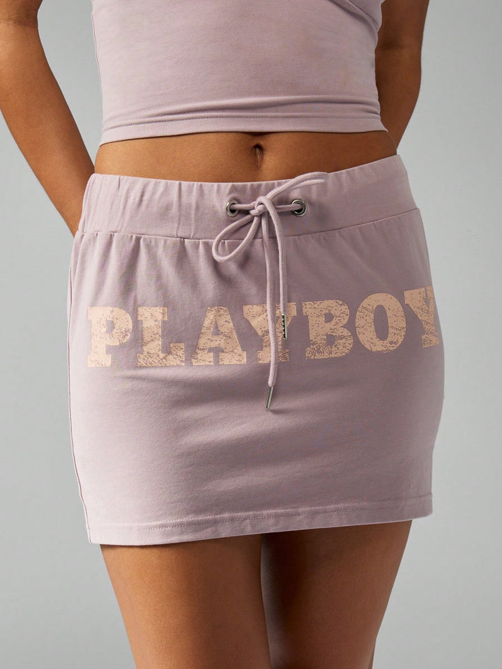 Fustă mini Missguided by Shein, roz