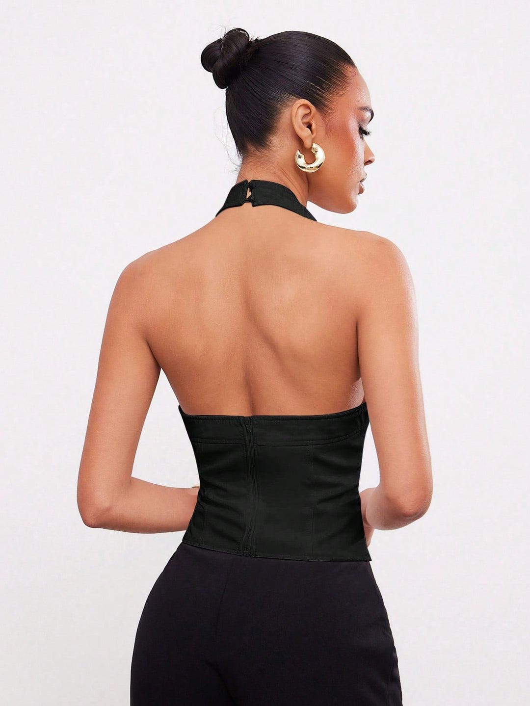 Top SHEIN, negru