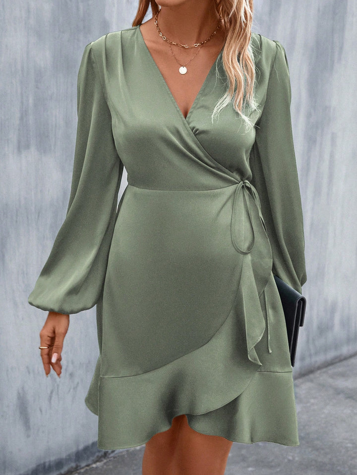 Rochie mini SHEIN, verde