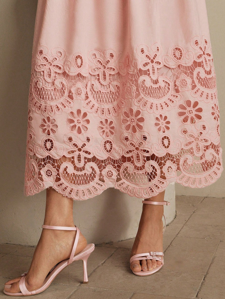 Rochie maxi SHEIN, roz