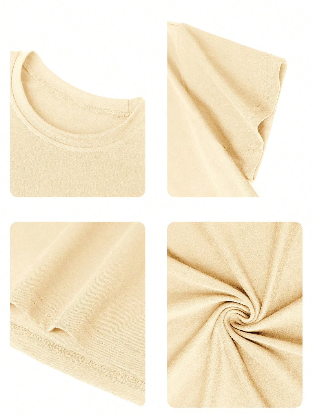 Tricou SHEIN, bej