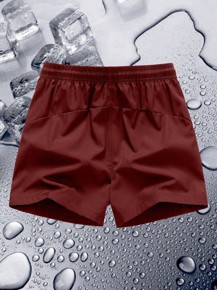 Pantaloni scurți SHEIN, vișiniu