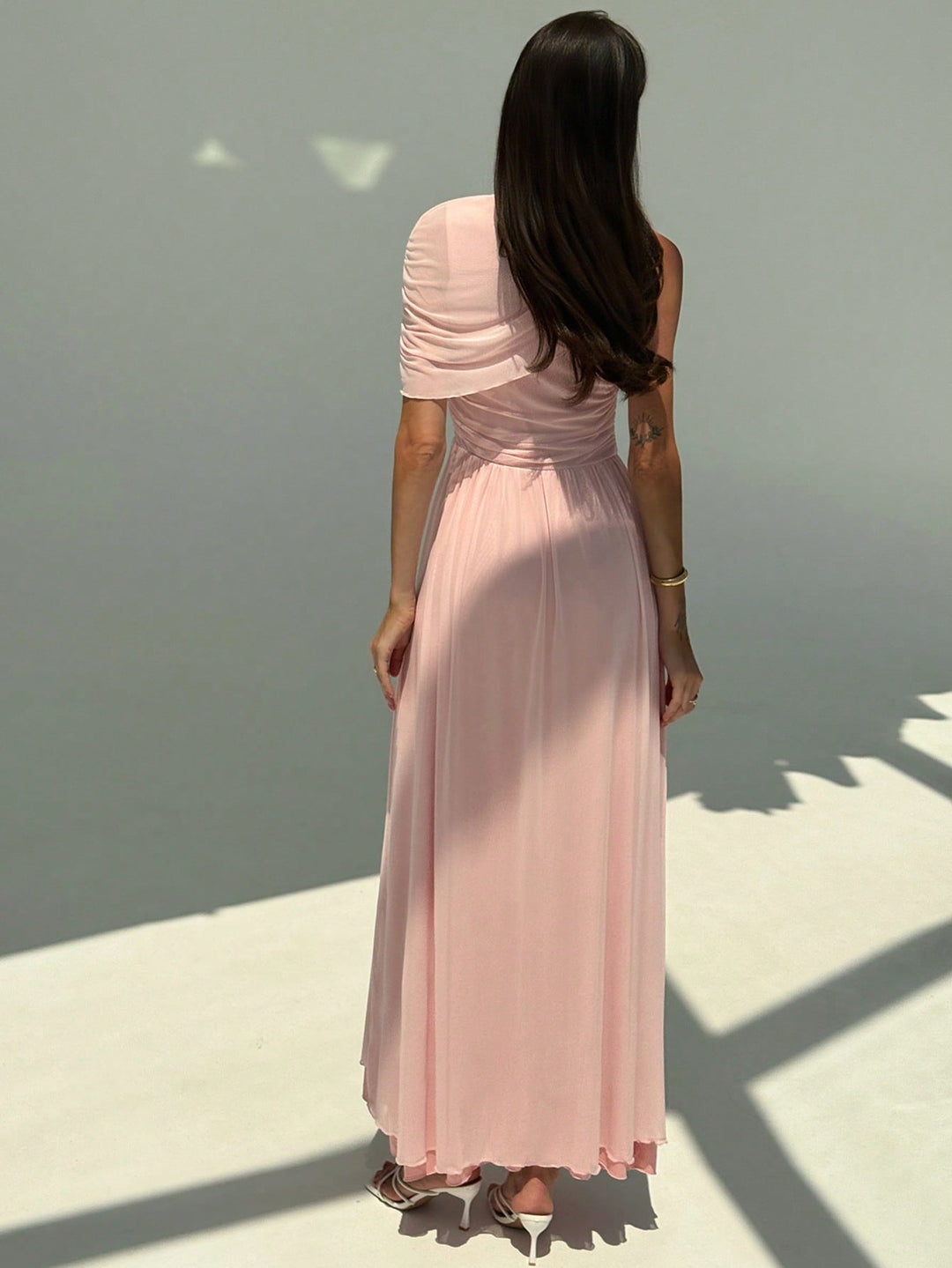 Rochie maxi SHEIN, roz