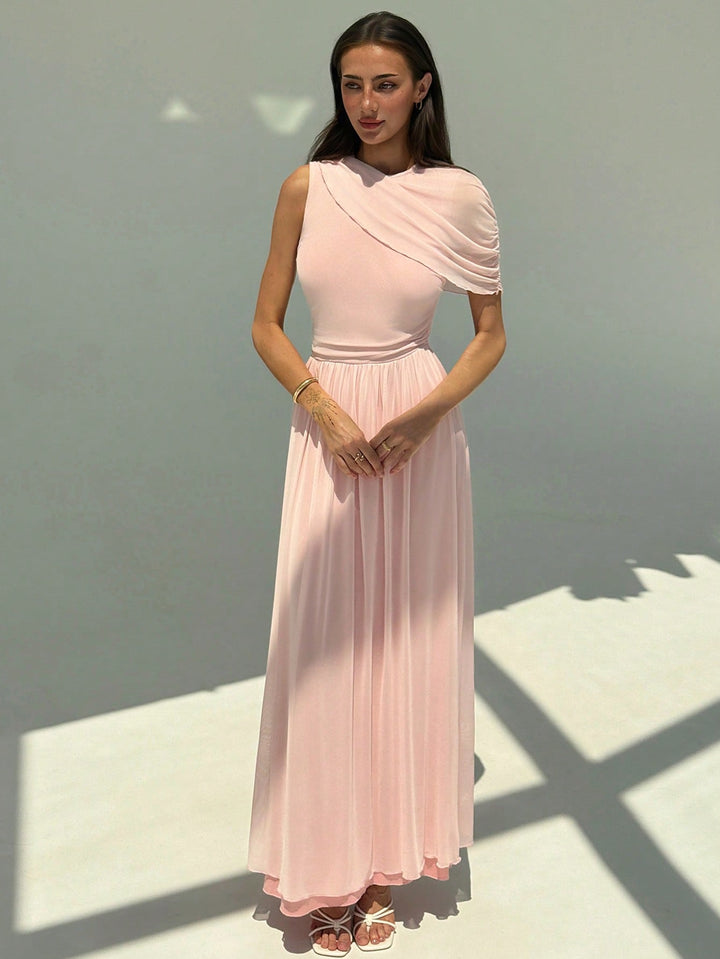 Rochie maxi SHEIN, roz