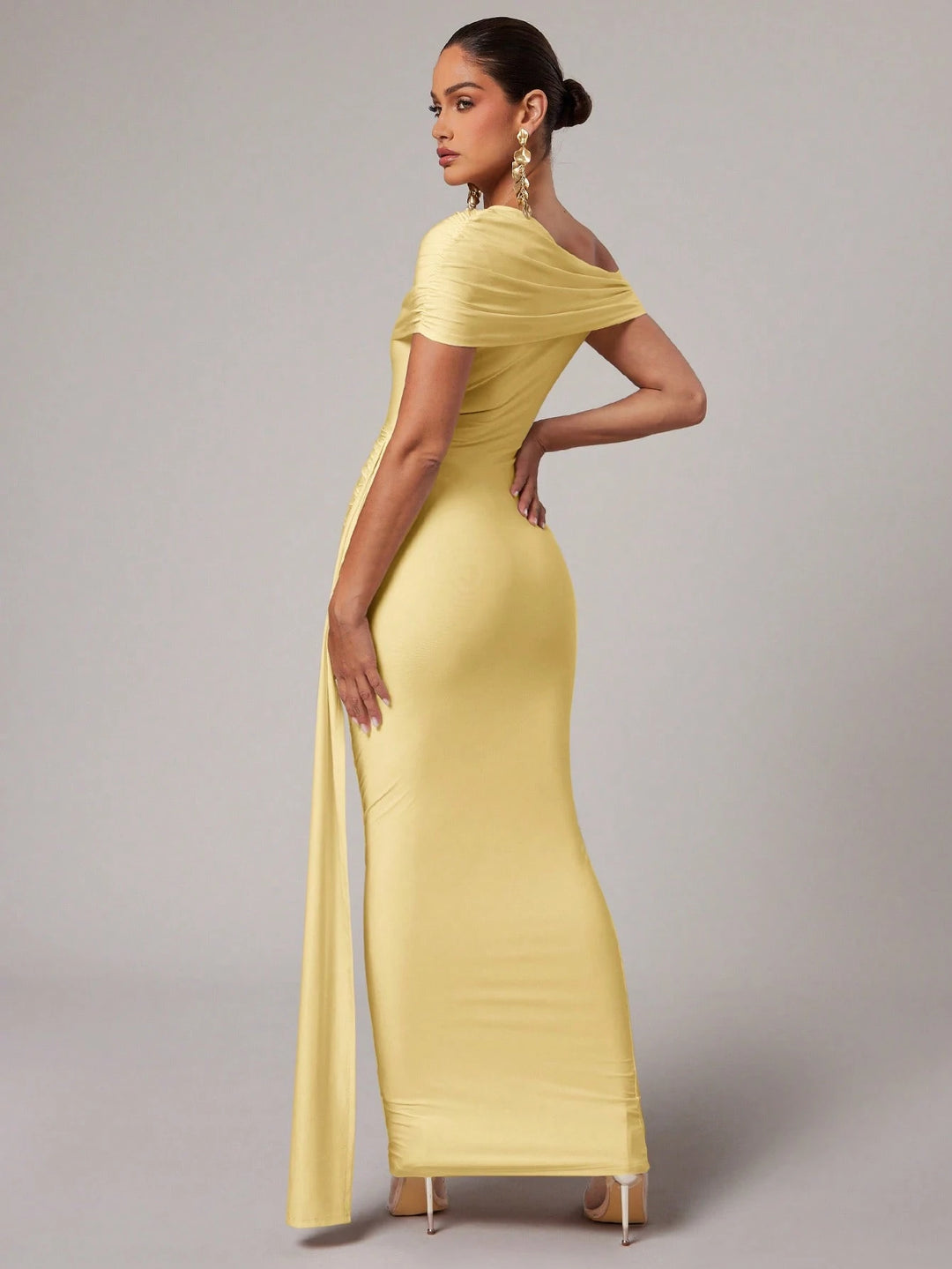 Rochie maxi SHEIN, galben