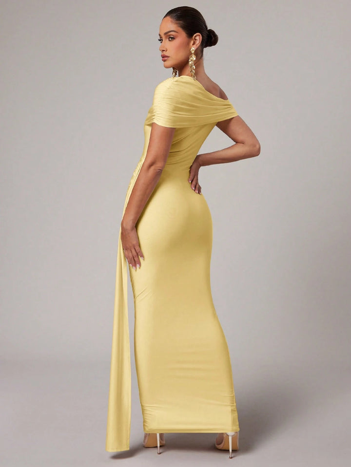 Rochie maxi SHEIN, galben