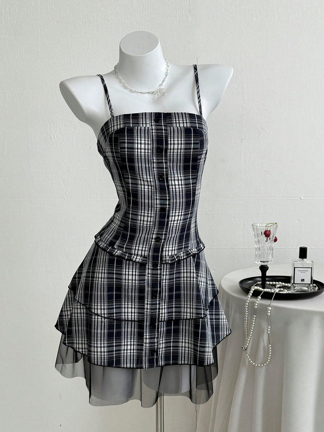 Rochie scurtă SHEIN, albastru