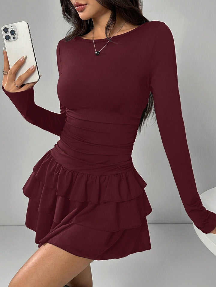 Rochie SHEIN, vișiniu