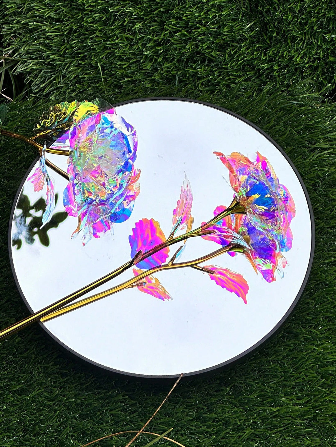 Floari artificiale SHEIN, mix culori