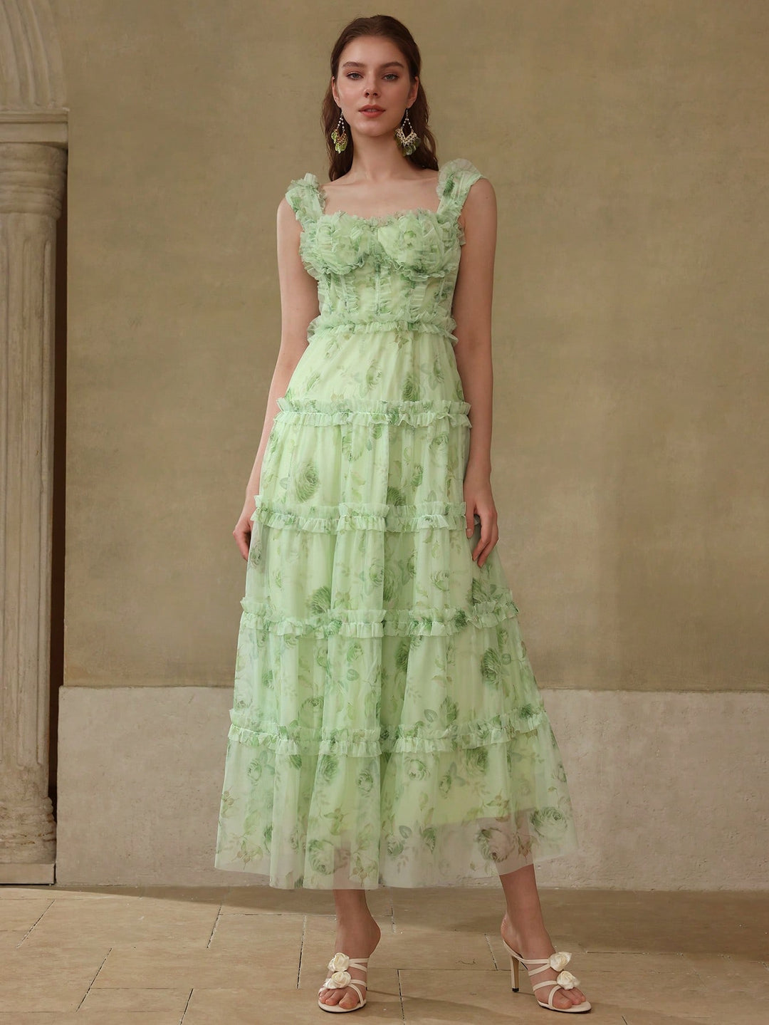 Rochie SHEIN, verde