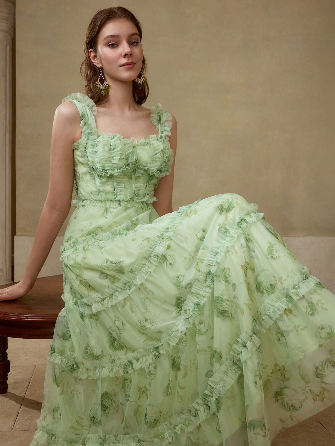 Rochie SHEIN, verde