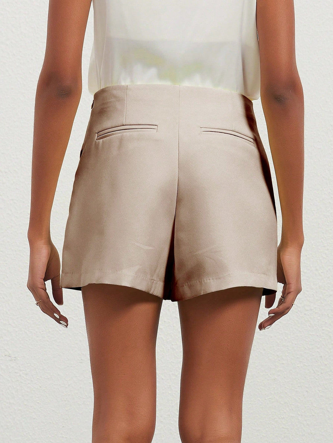 Fustă pantalon SHEIN, bej