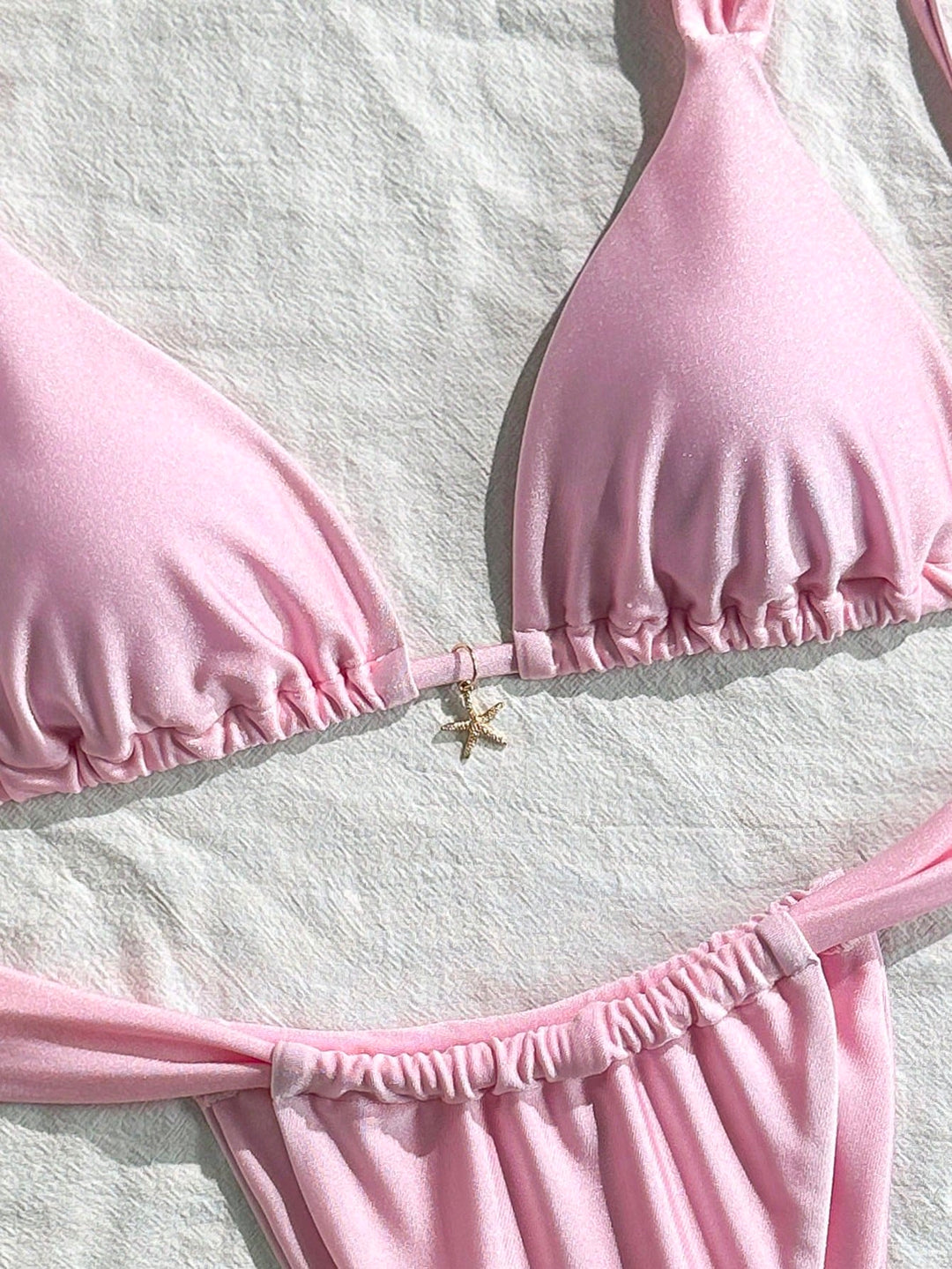 Costum de baie SHEIN, roz