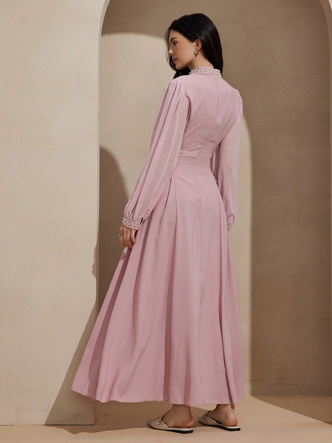 Rochie maxi SHEIN, roz