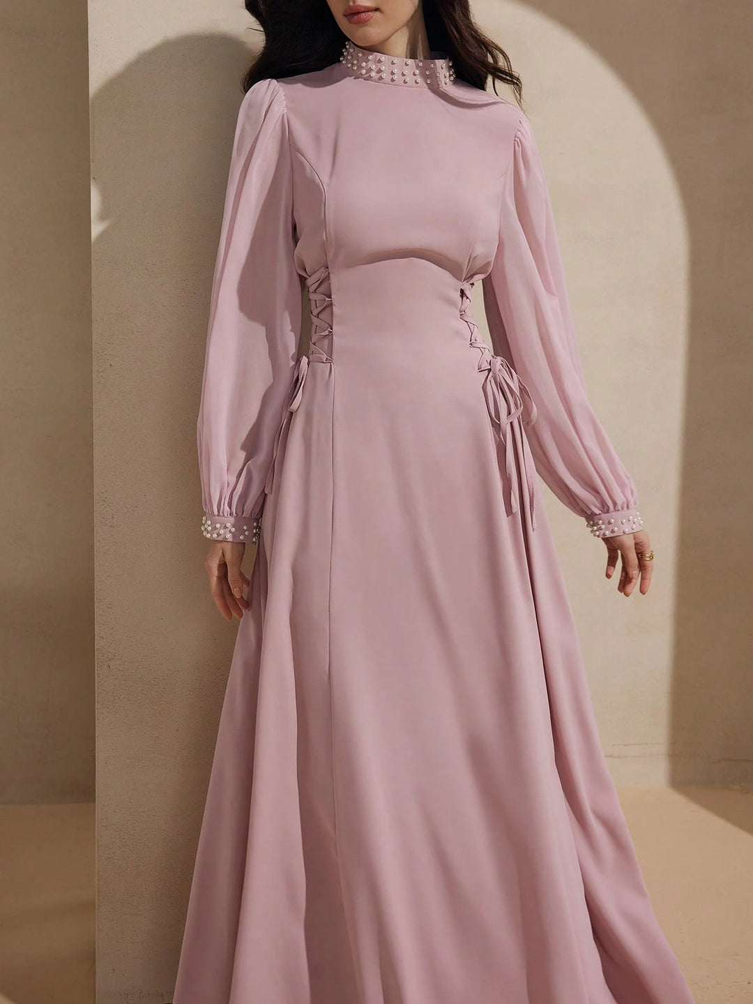 Rochie maxi SHEIN, roz