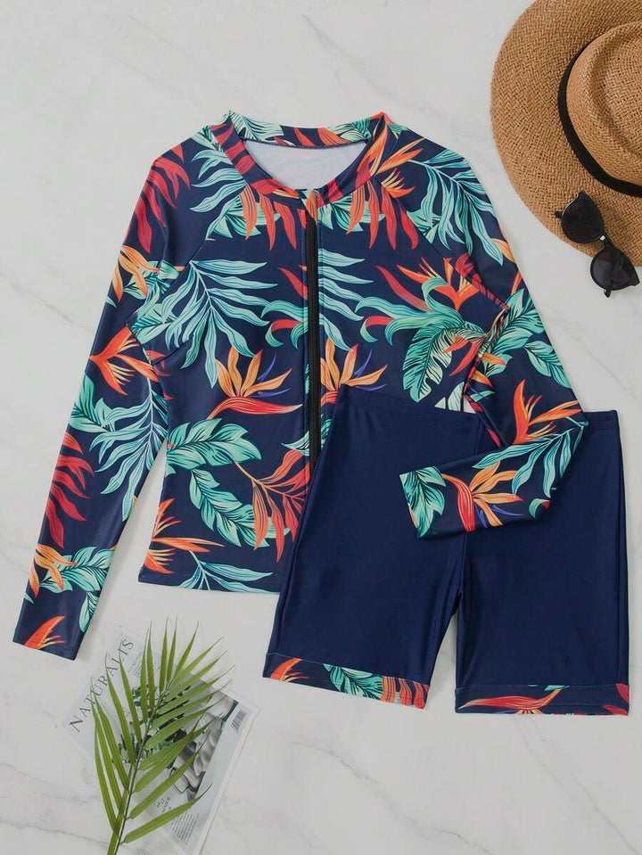 Costum de baie SHEIN, mix culori