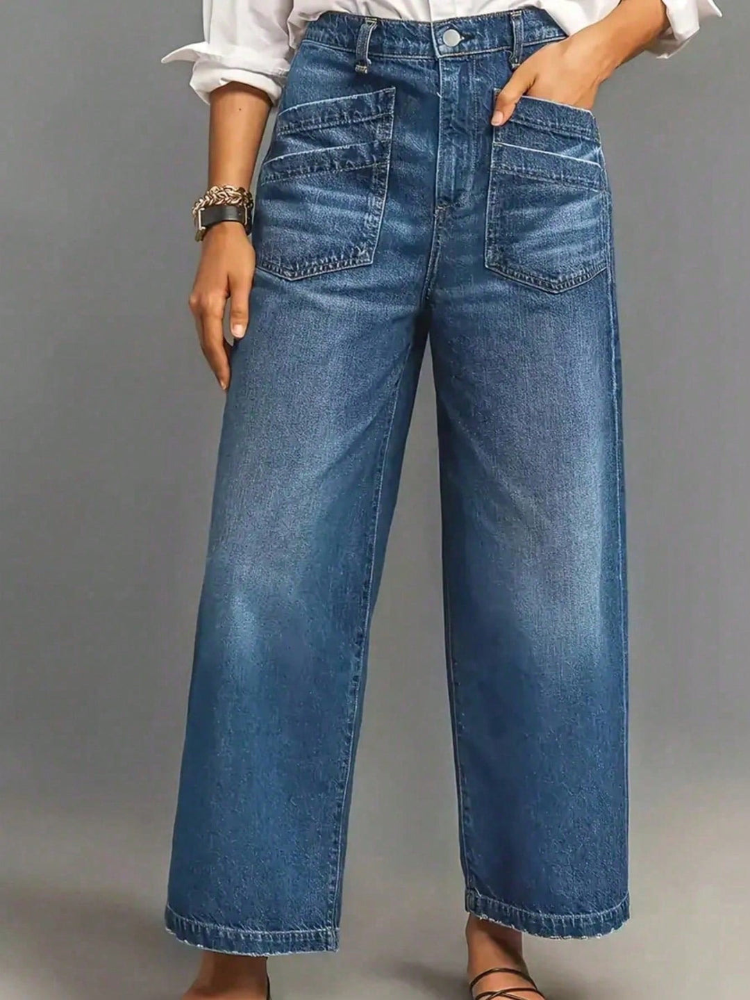 Jeans SHEIN, albastru