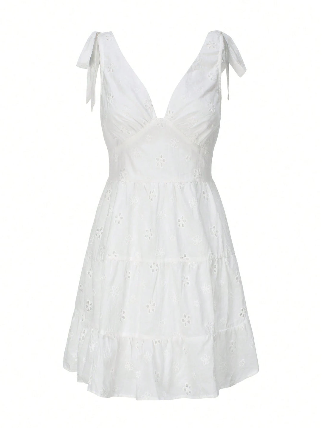 Rochie mini SHEIN, alb