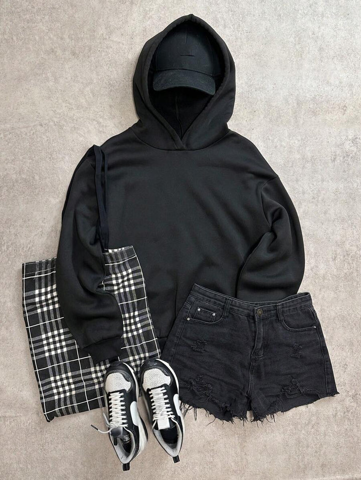 Hanorac SHEIN, negru
