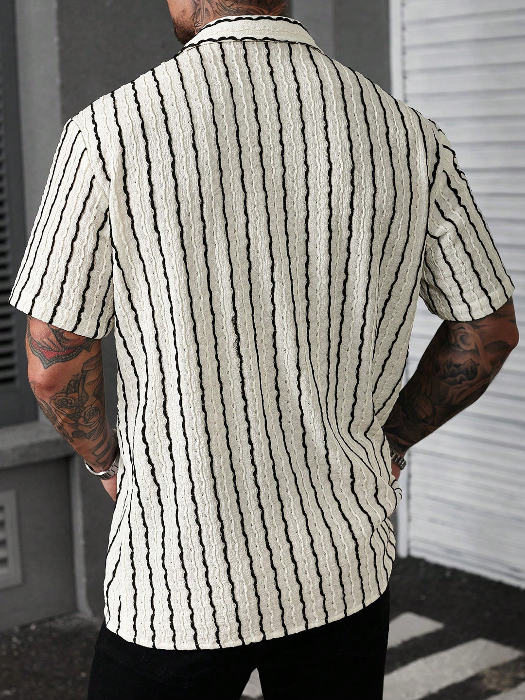 SHEIN bézs ing