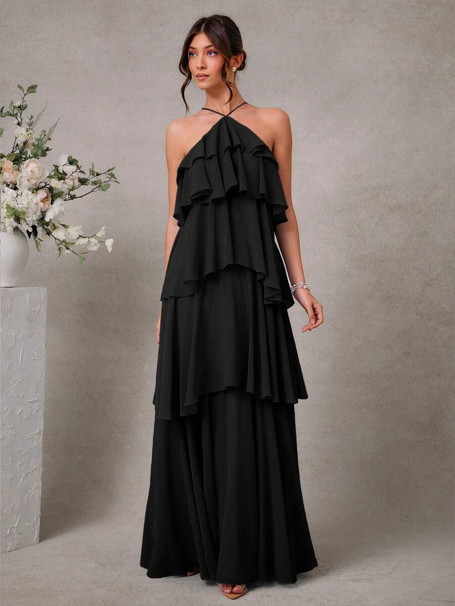 Rochie maxi SHEIN, negru