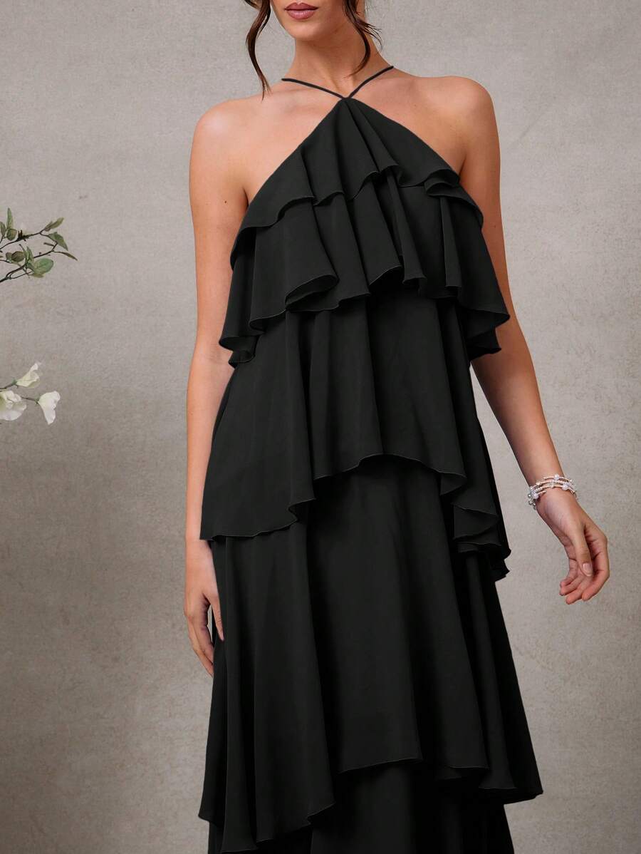 Rochie maxi SHEIN, negru