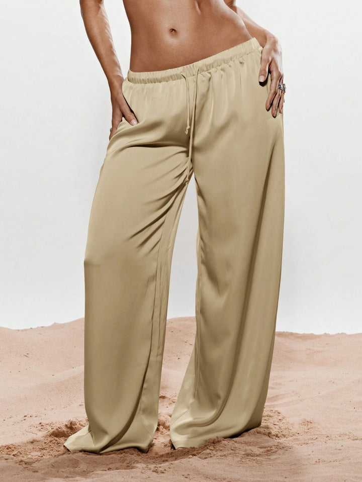 Pantaloni SHEIN, maro